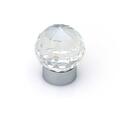 Topex Large Round Swarovski Crystal Knob P9376CRL.30-001